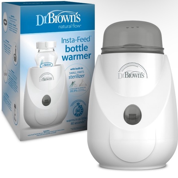 Dr. Brown’s Insta- Feed Bottle Warmer - White - Picture 1 of 4